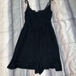 Garage black romper